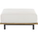 Geneve 16 inch Palazzo Cream Outdoor Modular Ottoman